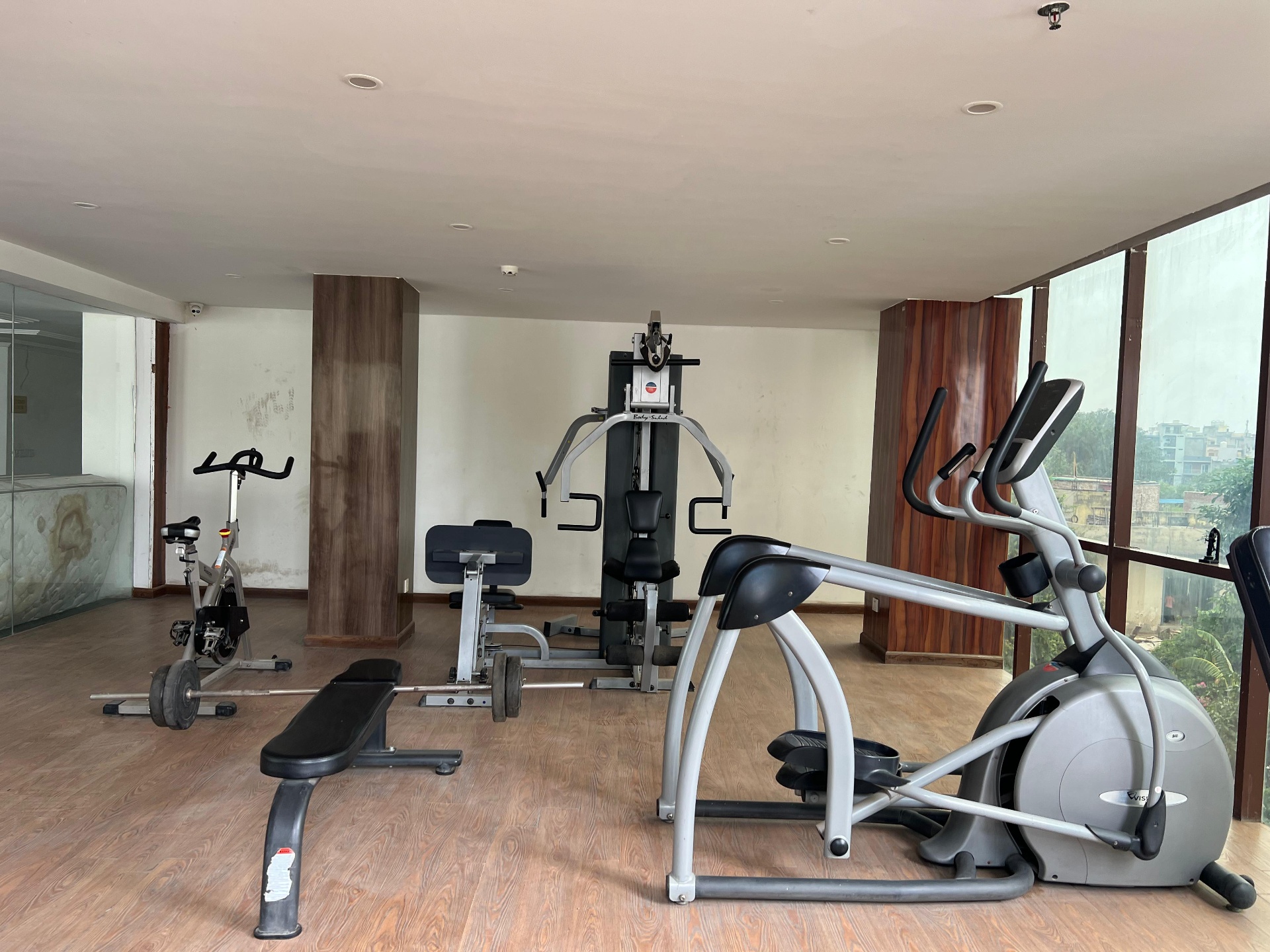 In-house gym for residents at Nestro Housing co-living Gurgaon